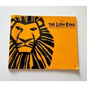 Disney Lion King Souvenir Brochure From Broadway Musical